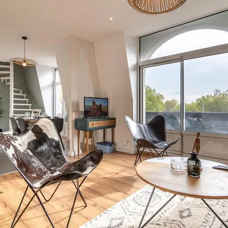 Marcq En Baroeul - Superb Apartment + Parking Exterior photo